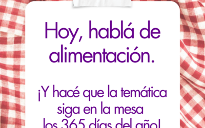 Un día para hablar de alimentación. 365 oportunidades para transformarla.